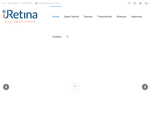 Tablet Screenshot of iretina.com.br